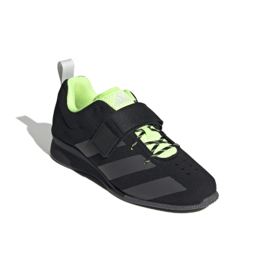 adidas Fitnessschuhe Adipower II (Gewichtheberschuh) schwarz/grün Herren